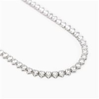 Collana Mabina Donna PENSIERO STUPENDO in Argento Zircone 553501 - 553501